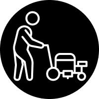 Pavement Markings/Line Striping Icon