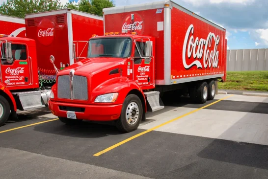 Bottling Distribution Parking Lot