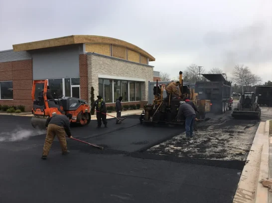 McDonalds Paving Project