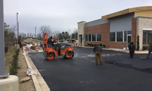 McDonald's parking lot in Laurel, MD