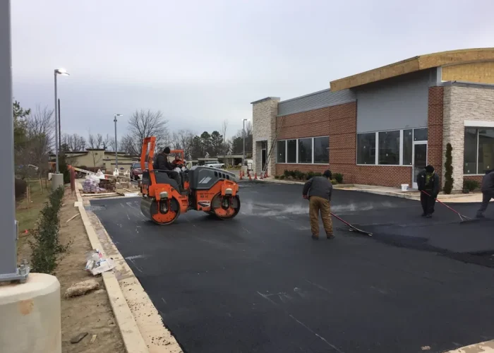 McDonald's parking lot in Laurel, MD