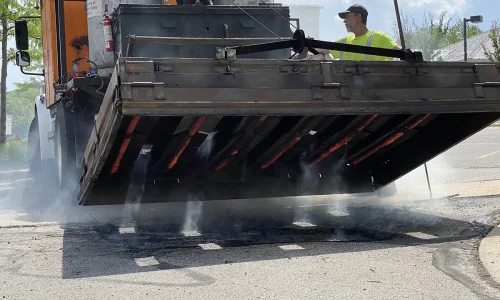 infrared asphalt repairs